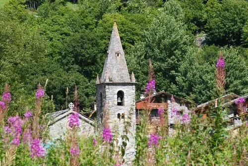 Church Notre-Dame de l'Assomption - Bonneval sur Arc