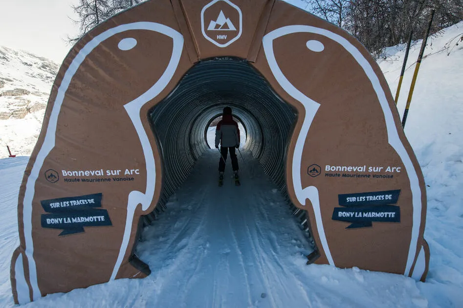 © A Bonneval, easy park sur les pistes - Domaine skiable Bonneval