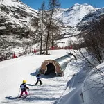 © A Bonneval, easy park sur les pistes - Domaine skiable Bonneval