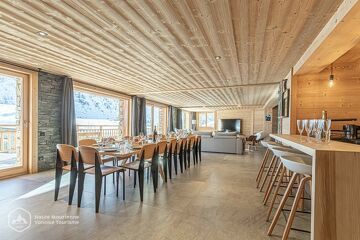 © bonneval sur arc chalet le colibri appartement camp de base location 15 personnes chalet individuel neyret séverine - HMVT