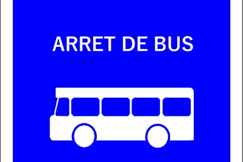 Arrêt de bus N°104 : Hôtel des Evettes