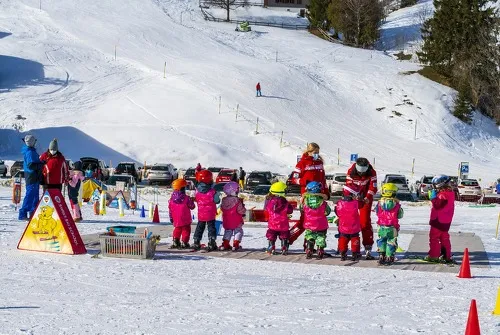 Le club Piou-Piou - Cours collectifs ski enfants
