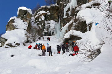 © rencontre-escalade-glace-bonneval-sur-arc - Haute Maurienne Vanoise PC