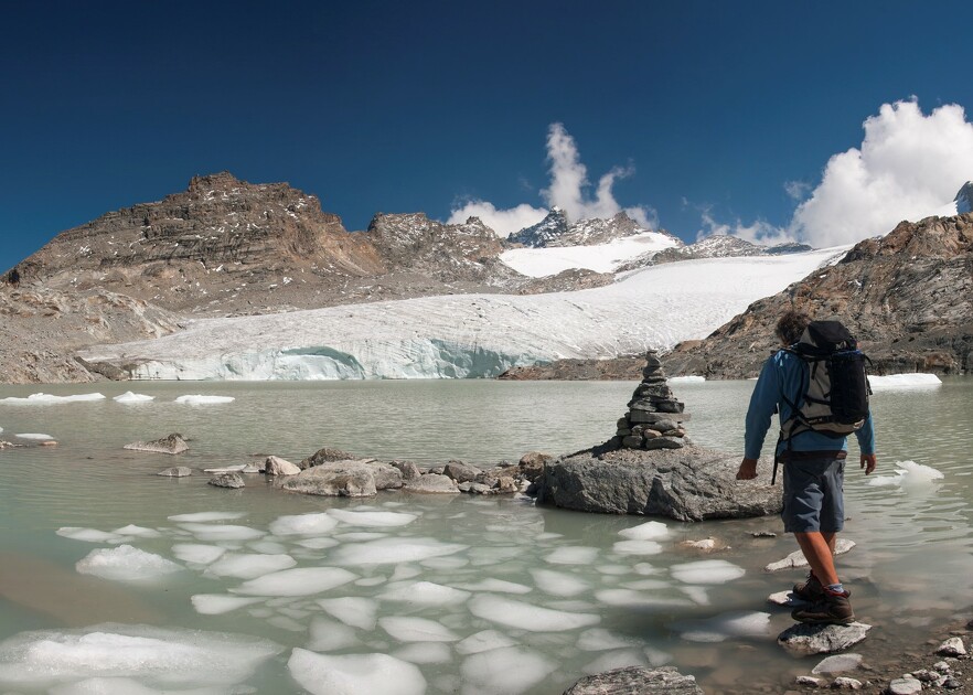 © Lac et glacier du Grand Méan - Haute Maurienne - ©SavoieMontBlanc-Huchette