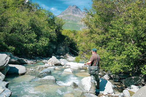 Pêche à Bonneval sur Arc
