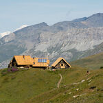 © Arrivée au refuge du Fond des Fours - Val d'Isère - pnv