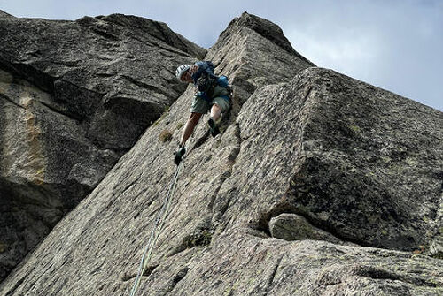 Climbing lesson