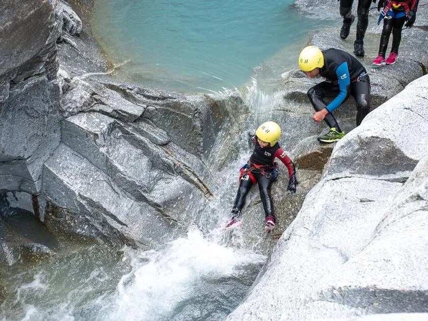 © Canyoning à l'Ecot_Bonneval-sur-Arc - D.Cuvelier - OT HMV