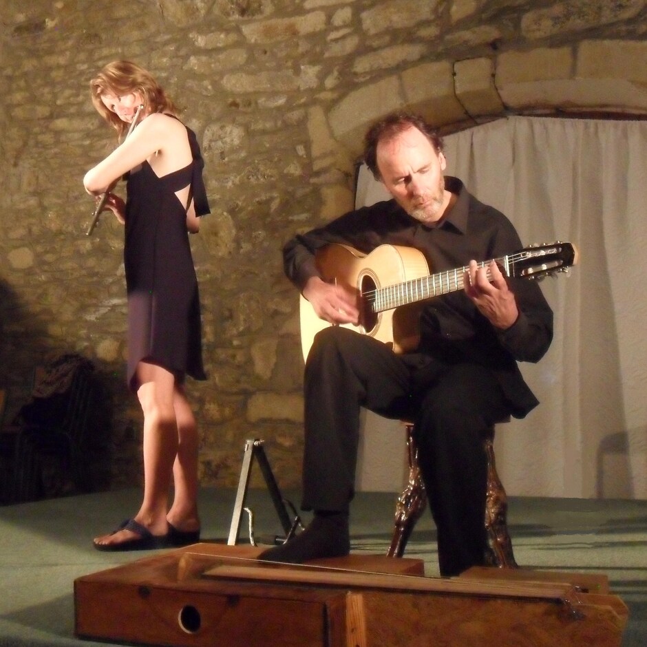 © Concert du Duo Arrin à Bonneval sur Arc - Heaney