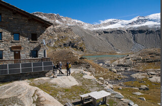 Rencontre au Refuge du Carro avec un garde du Parc national de la Vanoise