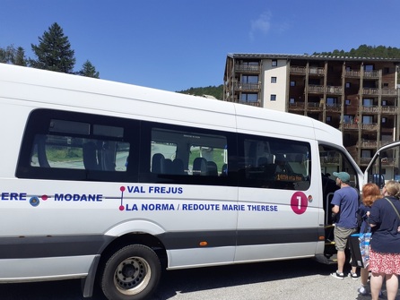 Route 1 Modane - Valfréjus - La Norma - L&#039;orgère - Villarodin Bourget - Avrieux