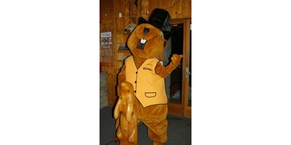 Déambulation de Bonny la mascotte