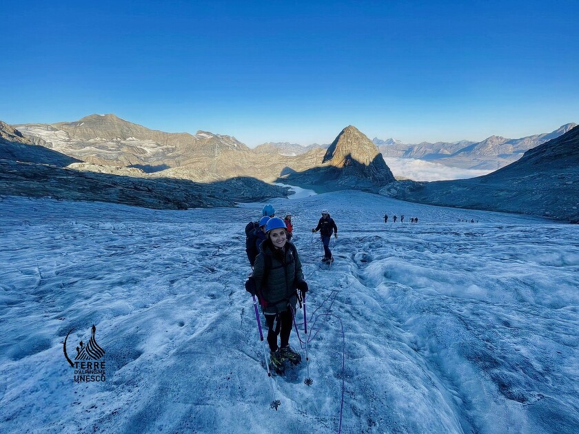 © Traces sur l'Albaron à Bessans et Bonneval sur Arc - Terre d'Alpinsime