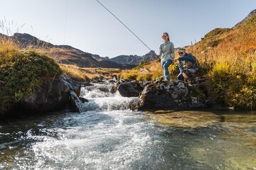 © Pêche en montagne tous niveaux avec un moniteur guide - Augustin Feller