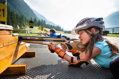Discover laser rifle shooting