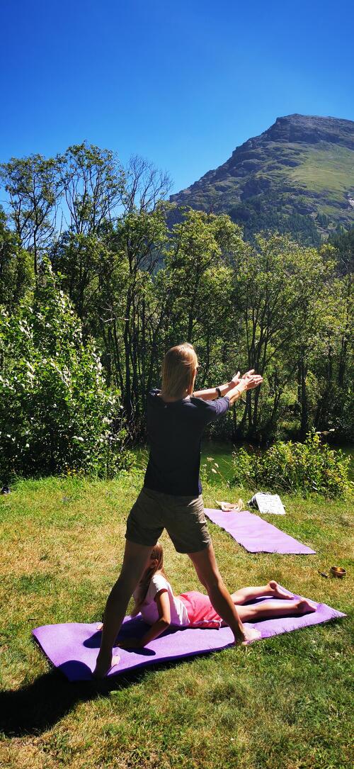 Yoga en famille