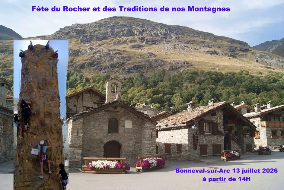 © Fête du Rocher et des Traditions de nos Montagnes - Escalade_Bonneval-sur-Arc - Terre d'Alpinisme